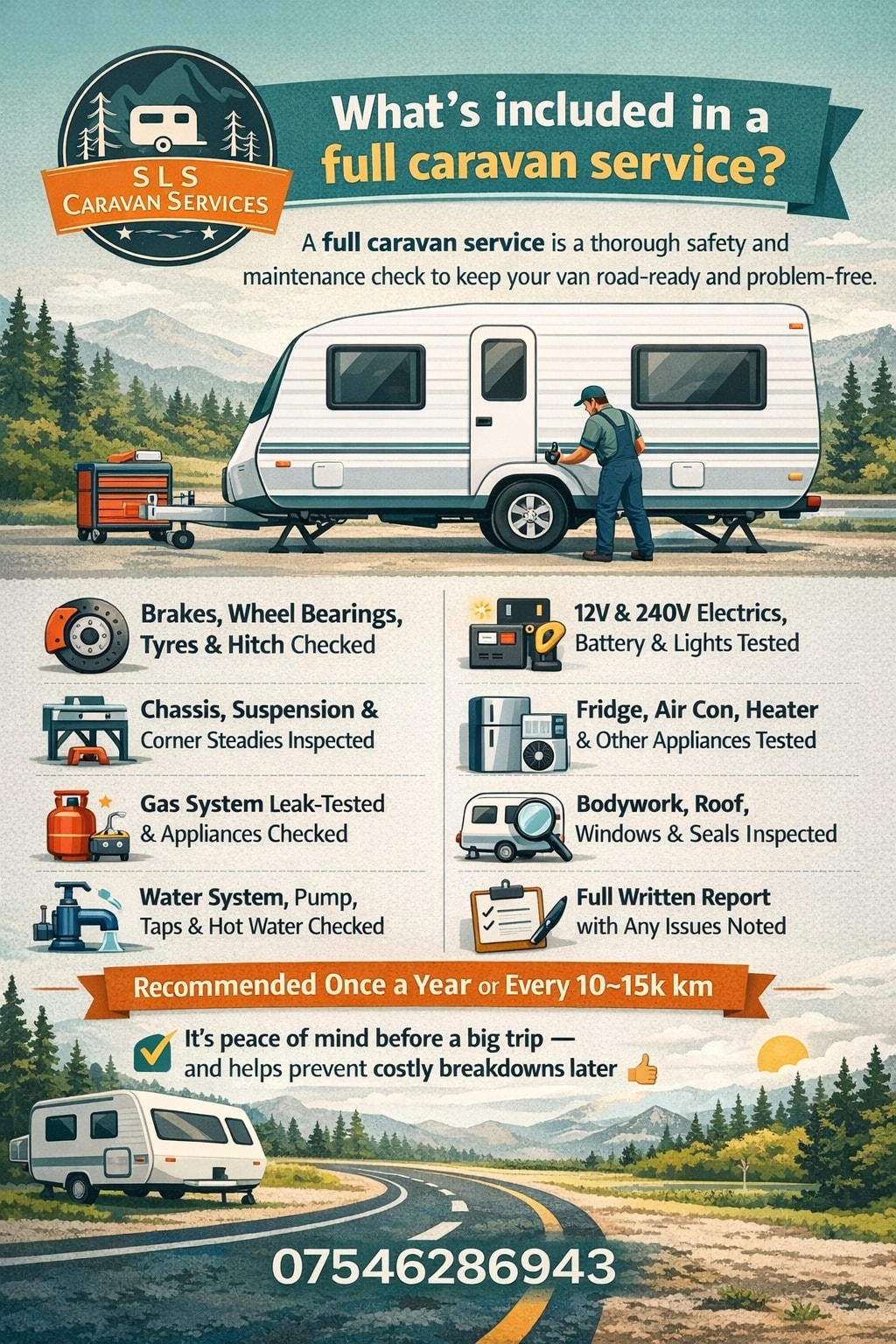 SLS Caravan Services — caravan repair and maintenance