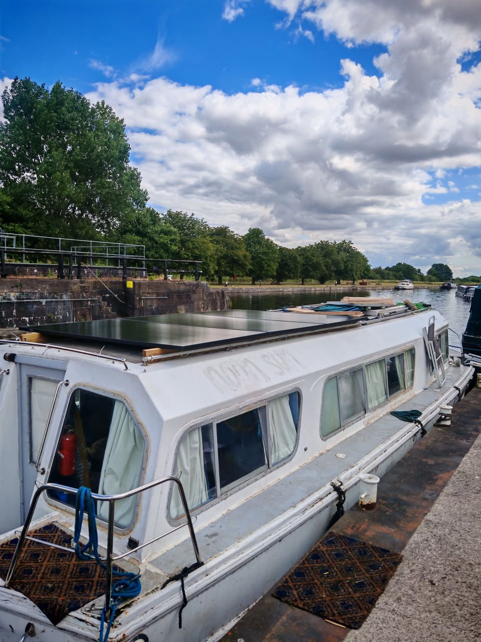 SLS Mobile Marine Services — marine solar panel installation